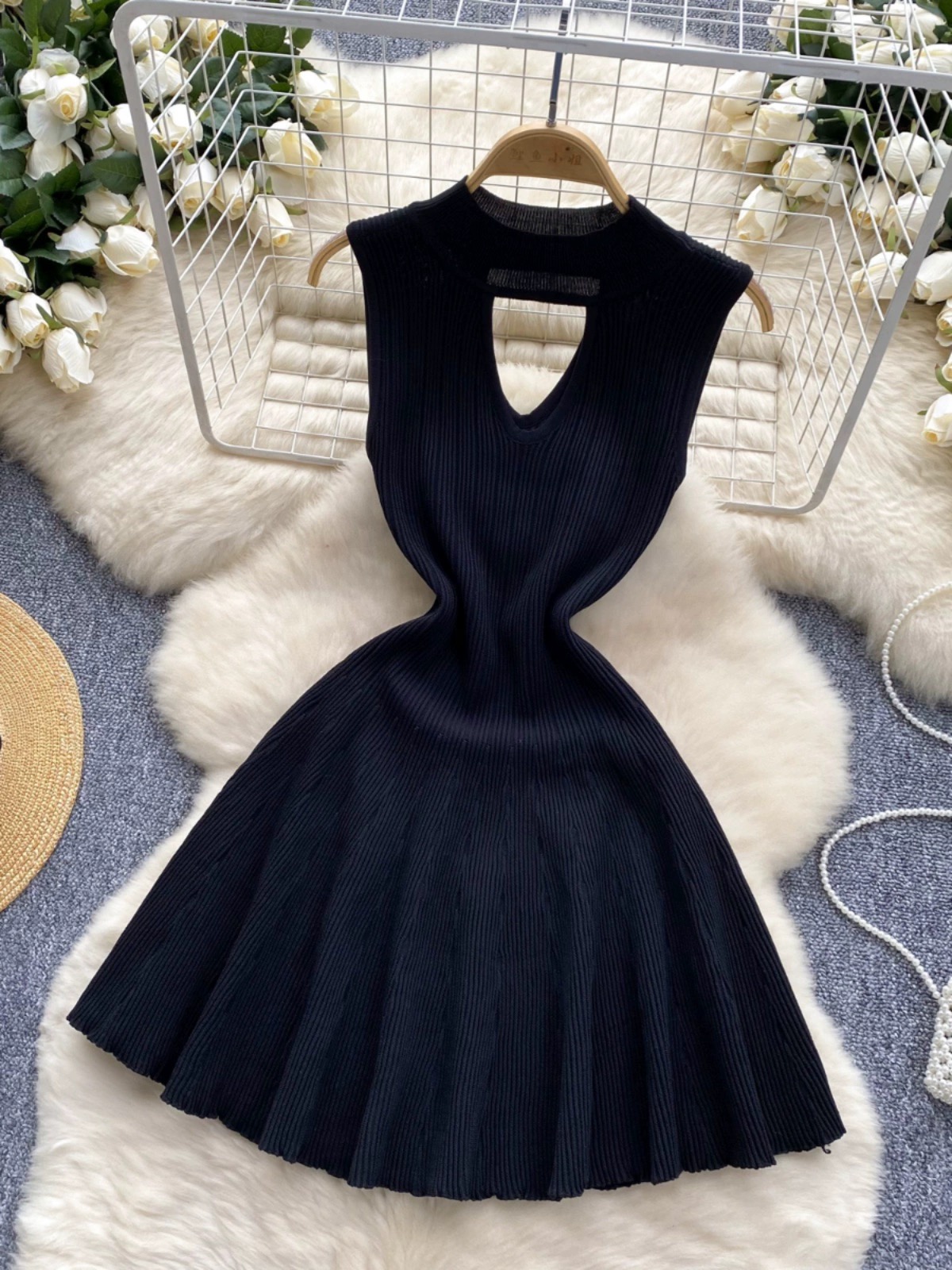 Italian knitted dress KD321 images